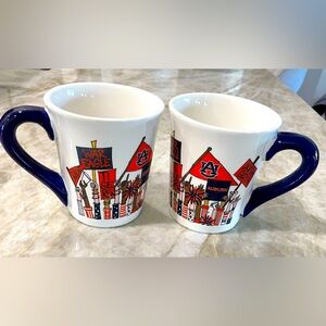 NEW WITH TAGS!! AUBURN Mugs. Set of 2.